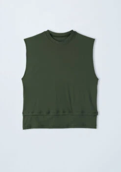 Weissman Boys Sleeveless Tee 14 Weissman Boys Sleeveless Tee -Dance Costumes 10471 olive 7716 65973.1678886705