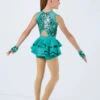 Weissman Took The Night -Dance Costumes 13138 emerald 897 70426.1678887642