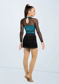 Weissman Where Have You Been Skirt -Dance Costumes 13185 darkteal MT12611 black 6630 46263.1648856562
