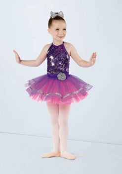 Weissman Speechless -Dance Costumes 13420 grape 3624 11299.1690073626