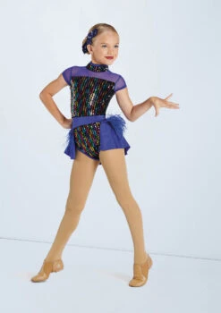 Weissman Bop To The Top -Dance Costumes 13478 sapphire 9095 29435.1698449754