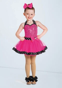 Weissman Boogie Fever -Dance Costumes 13505 cerise 6976 14403.1678888078