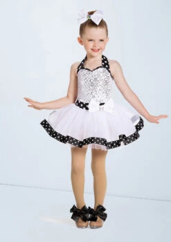 Weissman Boogie Fever -Dance Costumes 13505 white 7037 70256.1698449755