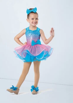 Weissman Tap Dancing Song -Dance Costumes 13730 turquoise 501 30525.1678888737