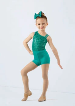Weissman Break This Down -Dance Costumes 13733 emerald 017 46641.1690450446