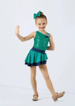 Weissman Break This Down -Dance Costumes 13733 emerald 814 99160.1690450446