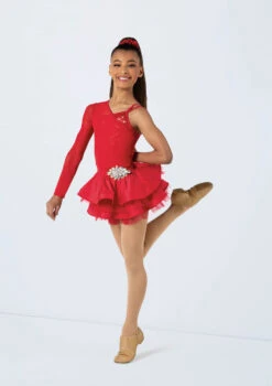 Weissman Feelin' The Power -Dance Costumes 14158 red 41296 58532.1698816560