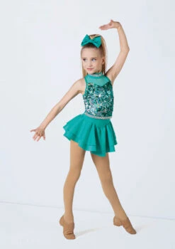 Weissman All Electric -Dance Costumes 14160 emerald 1074 96649.1698816567