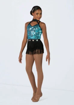 Weissman New Rules -Dance Costumes 14177 turquoise 2157 30302.1698713114