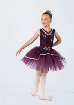 Weissman Just The Way You Are -Dance Costumes 14396 eggplant 1458 30022.1678889338