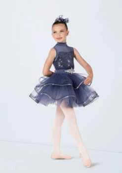 Weissman Rise And Shine -Dance Costumes 14403 indigo 1893 64139.1698817150