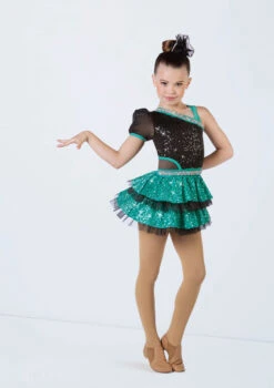 Weissman Stand Up -Dance Costumes 14727 emerald 1305 08369.1698818988