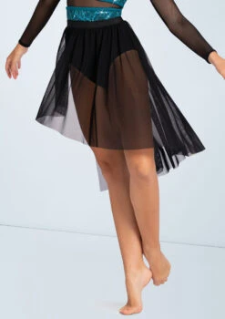 Weissman Where Have You Been Skirt -Dance Costumes 2 13185 black T 37858.1693439613