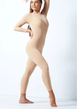 Intermezzo Long Sleeve Turtle Neck Catsuit -Dance Costumes 4685 snd front 1t 59393.1698808413