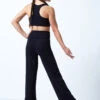 Intermezzo Teen High Waisted Wide Leg Pants 2 Intermezzo Teen High Waisted Wide Leg Pants -Dance Costumes 5278 BLK BACK 1 28443.1678928067