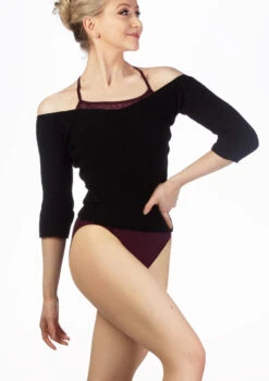 Intermezzo Jerleg Jumper -Dance Costumes 6070 intermezzo jerleg jumper black front thumbnail T 35364.1698809390
