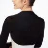 Intermezzo Long Sleeve Warm Up Shrug -Dance Costumes 6277 intermezzo long sleeve warm up shrug black back 30074.1678928081