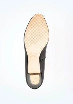 Capezio Leather Character Shoe 2" - Black -Dance Costumes 650 capezio leather character 2 heel black no2 47294.1678927134