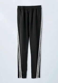 Weissman Unisex Striped Jogger Pants -Dance Costumes AH10468 black 7895 93667.1698840265