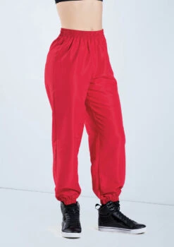 Weissman Mid Rise Track Pants -Dance Costumes AH12549 red 120 99522.1678890642