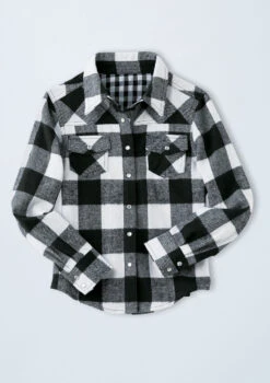 Weissman Buffalo Plaid Flannel Shirt 19 Weissman Buffalo Plaid Flannel Shirt -Dance Costumes AH3623 white 008 51361.1678890708