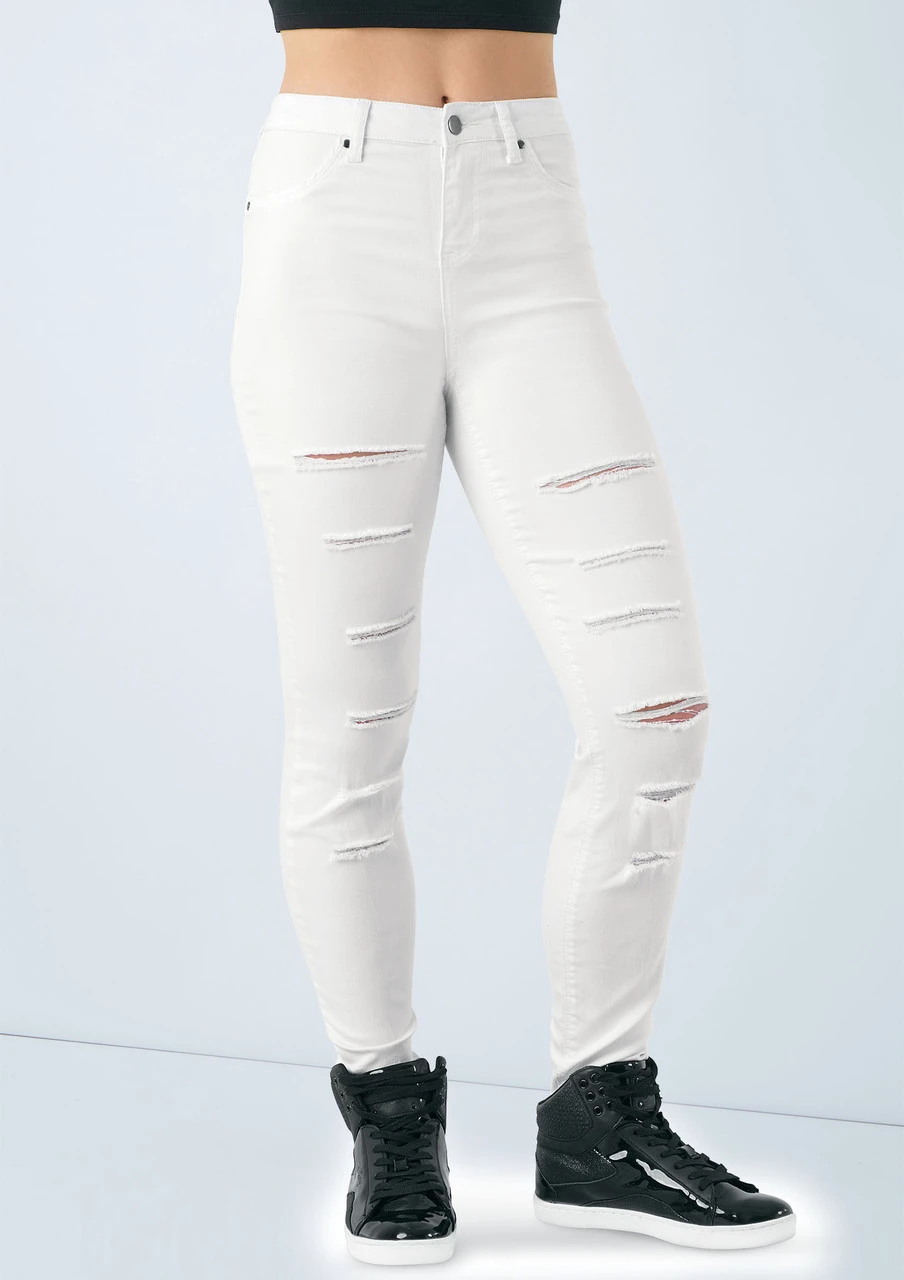 Weissman Slashed Skinny Jeans 7 Weissman Slashed Skinny Jeans - Image 5