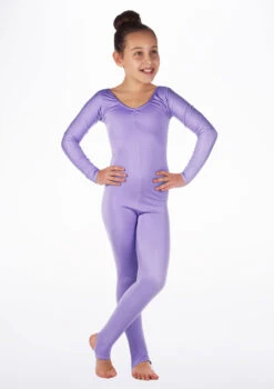 Alegra Girls Shiny Blaine Catsuit -Dance Costumes ALC5290 MAIN AME 51187.1675211017