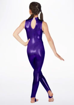 Alegra Girls Metallic Rhona Unitard -Dance Costumes ALC5291 MAIN MPU 19457.1678871800