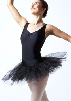 Alegra Pull On Practice Tutu -Dance Costumes ALG0219 BLK FRONT 1T 18402.1693524145