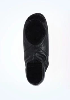 Alegra Basic Split Sole Jazz Shoe - Black -Dance Costumes ALJ0010 SOLEM BLK 01278.1678872548