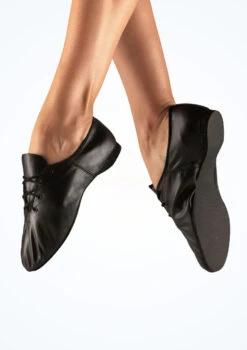 Alegra Orleans Full Sole Jazz Shoe -Dance Costumes ALJ0013 LEGMAIN BLK T 99398.1691193067