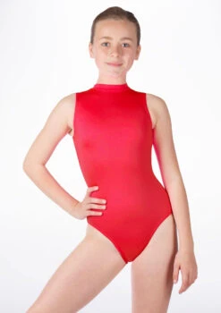 Alegra Girls Shiny Verity Leotard 35 Alegra Girls Shiny Verity Leotard -Dance Costumes ALL5210 MAIN RED 65199.1678874175