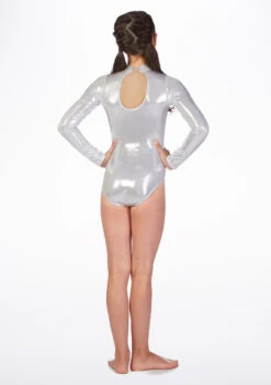 Alegra Girls Metallic Ashlyn Leotard -Dance Costumes ALL5211 MAIN MSL 69859.1678874183