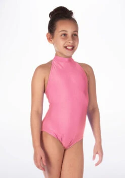 Alegra Girls Shiny Nola Leotard -Dance Costumes ALL5217 MAIN PNK 74810.1678874243