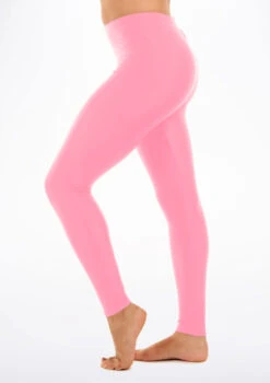Alegra Shiny Footless Leggings 32 Alegra Shiny Footless Leggings -Dance Costumes ALP0204 MAIN PNK 17778.1678874983