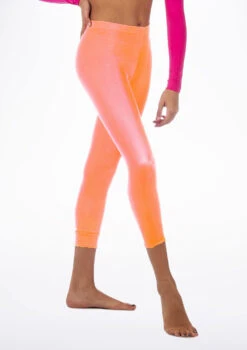Alegra Shiny Crop Leggings -Dance Costumes ALP0206 MAIN FOR 23642.1678875058