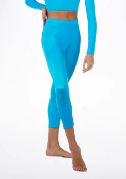Alegra Shiny Crop Leggings -Dance Costumes ALP0206 MAIN KIN 59868.1678875046