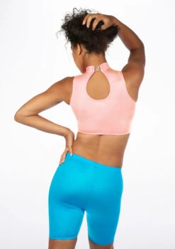 Alegra Shiny Maris Dance Crop Top -Dance Costumes ALS0264S MAIN PPK 67503.1678878185