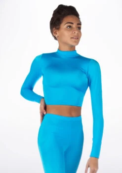 Alegra Shiny Raya Dance Top 24 Alegra Shiny Raya Dance Top -Dance Costumes ALS0267S MAIN KIN 60449.1678878206