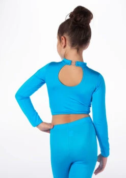 Alegra Girls Shiny Raya Dance Top -Dance Costumes ALS5267 MAIN KIN 45951.1678878576