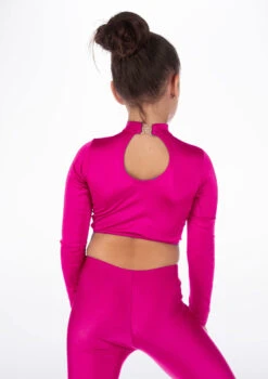 Alegra Girls Shiny Raya Dance Top -Dance Costumes ALS5267 MAIN MAG 45267.1678878576