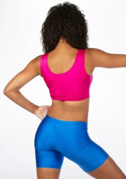 Alegra Shiny Betty Dance Crop Top -Dance Costumes ALS5270 MAIN MAG 94650.1678878225