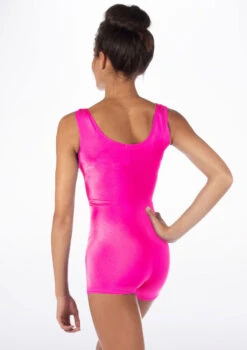Alegra Shiny Hotpant Unitard -Dance Costumes ALU0235 BACKM FPK 47605.1678879742