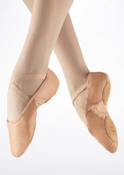 Bloch Prolite Split Sole Leather Ballet Shoe - Pink 7 Bloch Prolite Split Sole Leather Ballet Shoe - Pink -Dance Costumes BL203L MAIN PNK T 52331.1696980301