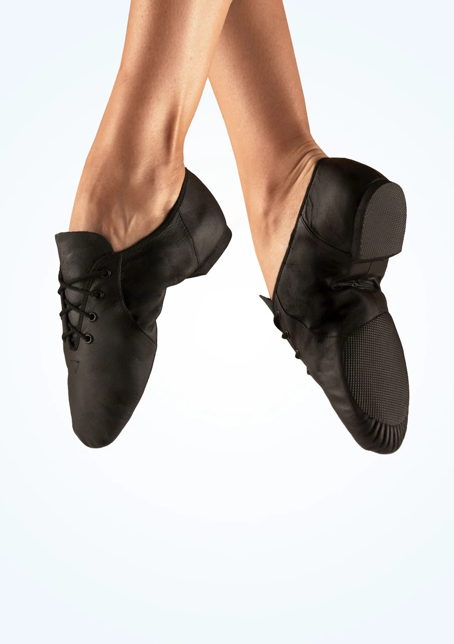 Bloch Split Sole Jazz Shoe - Black 3 Bloch Split Sole Jazz Shoe - Black