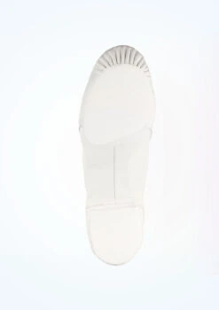 Bloch Split Sole Jazz Shoe - White -Dance Costumes BL405 SOLEM WHT 36424.1678926224