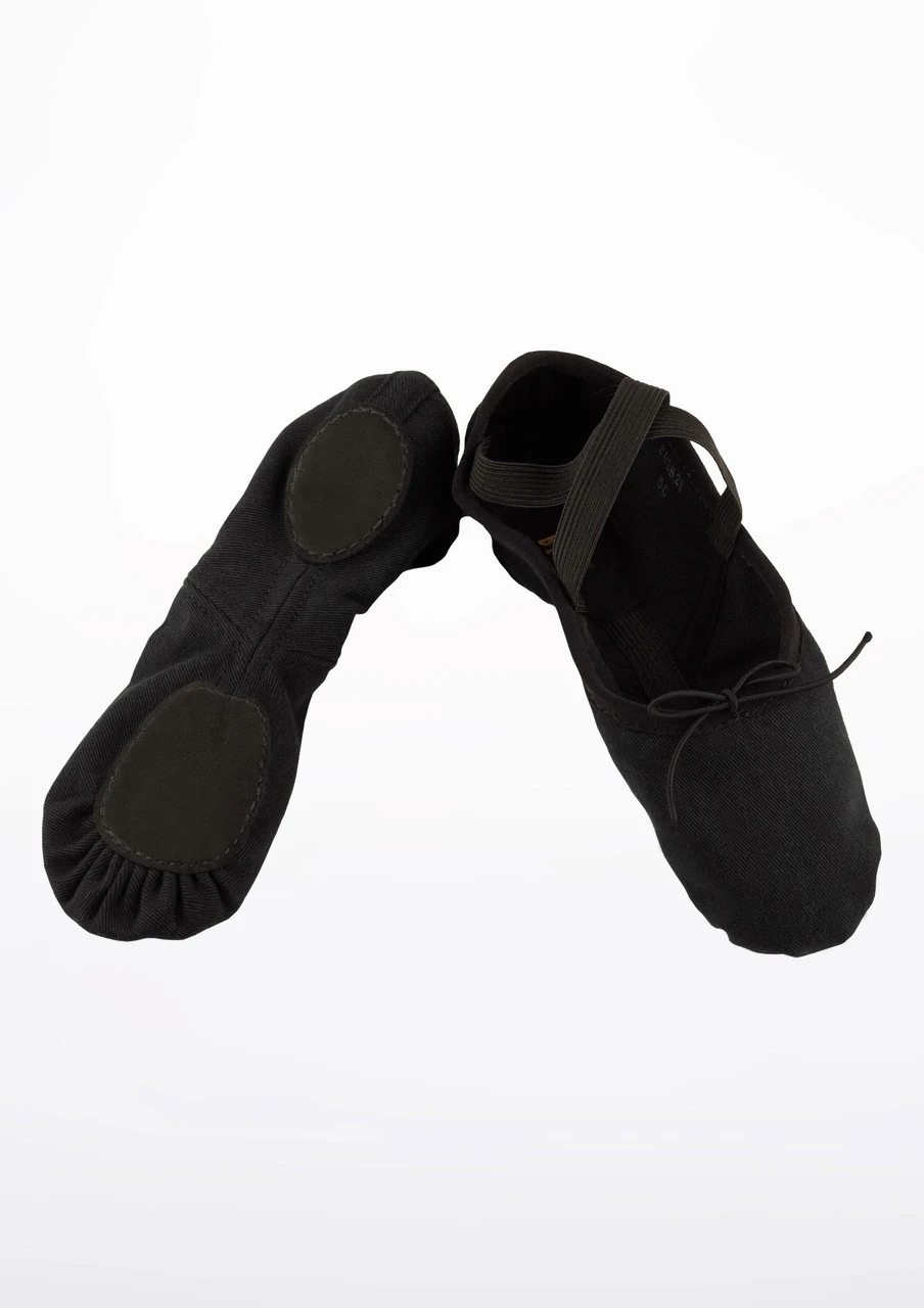 Bloch Zenith Split Sole Ballet Shoe - Black 4 Bloch Zenith Split Sole Ballet Shoe - Black - Image 2