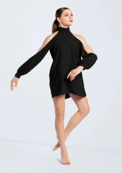 Weissman Open Sleeve Overdress -Dance Costumes D10759 black 1642 74703.1678890789