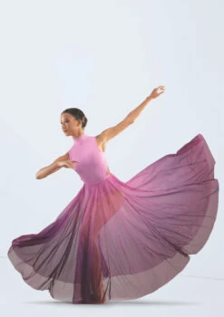 Weissman Only Love -Dance Costumes D13873 lilac eggplant silo 09 28185.1692403295