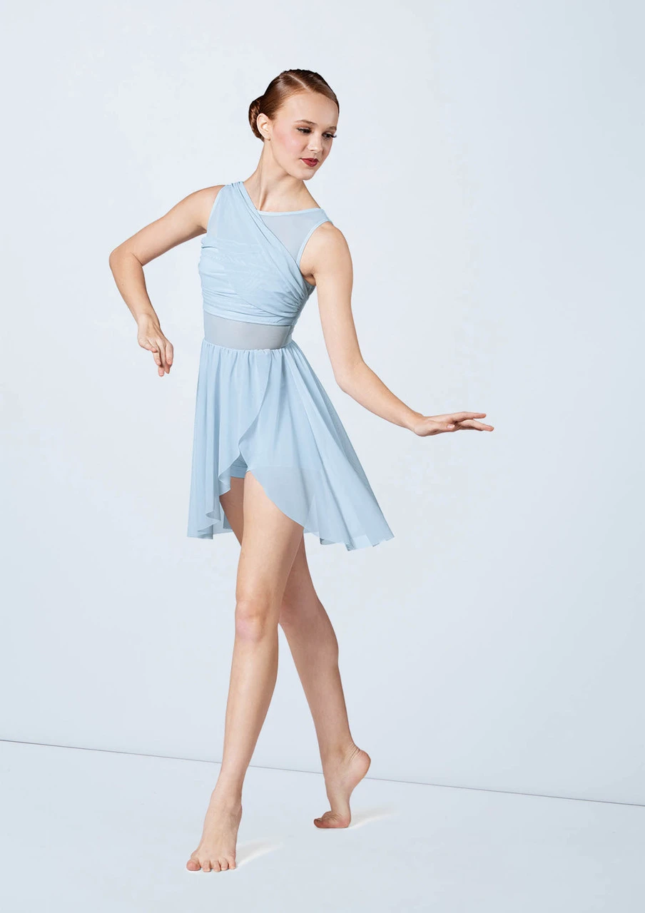 Weissman Mesh Wrap Dress 3 Weissman Mesh Wrap Dress